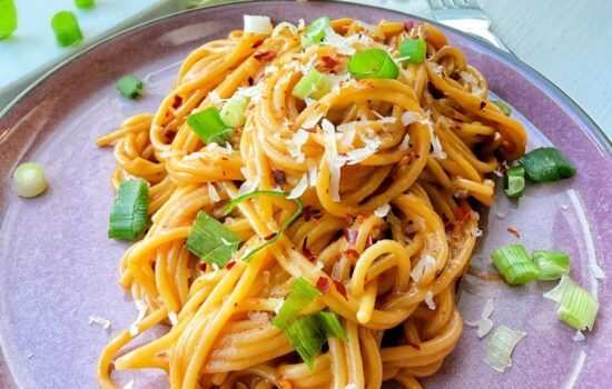Crispy Chili Oil Spaghetti
