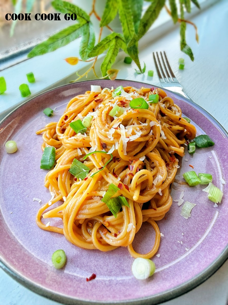 Crispy Chili Oil Spaghetti