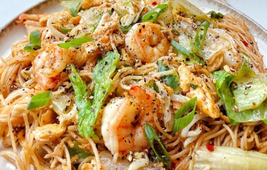 Shrimp Fried Rice Noodles